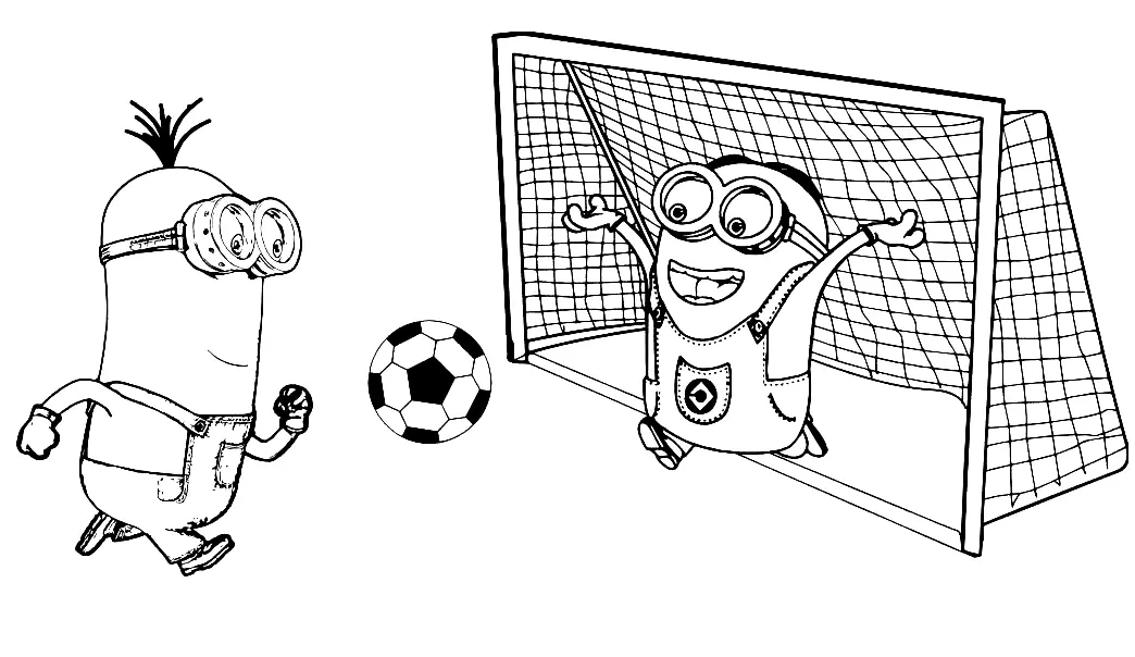 Minion Coloring Pages 4