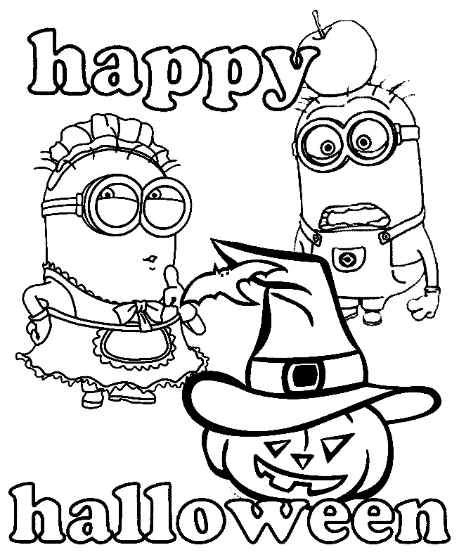 Minion Coloring Pages 40