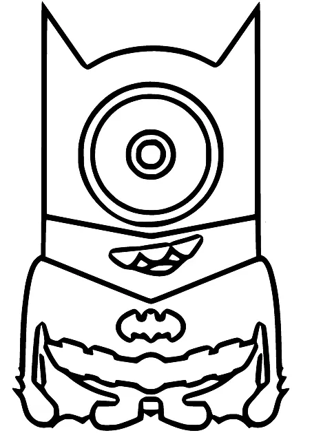 Minion Coloring Pages 43