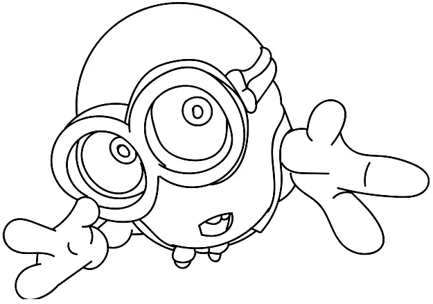 Minion Coloring Pages 45