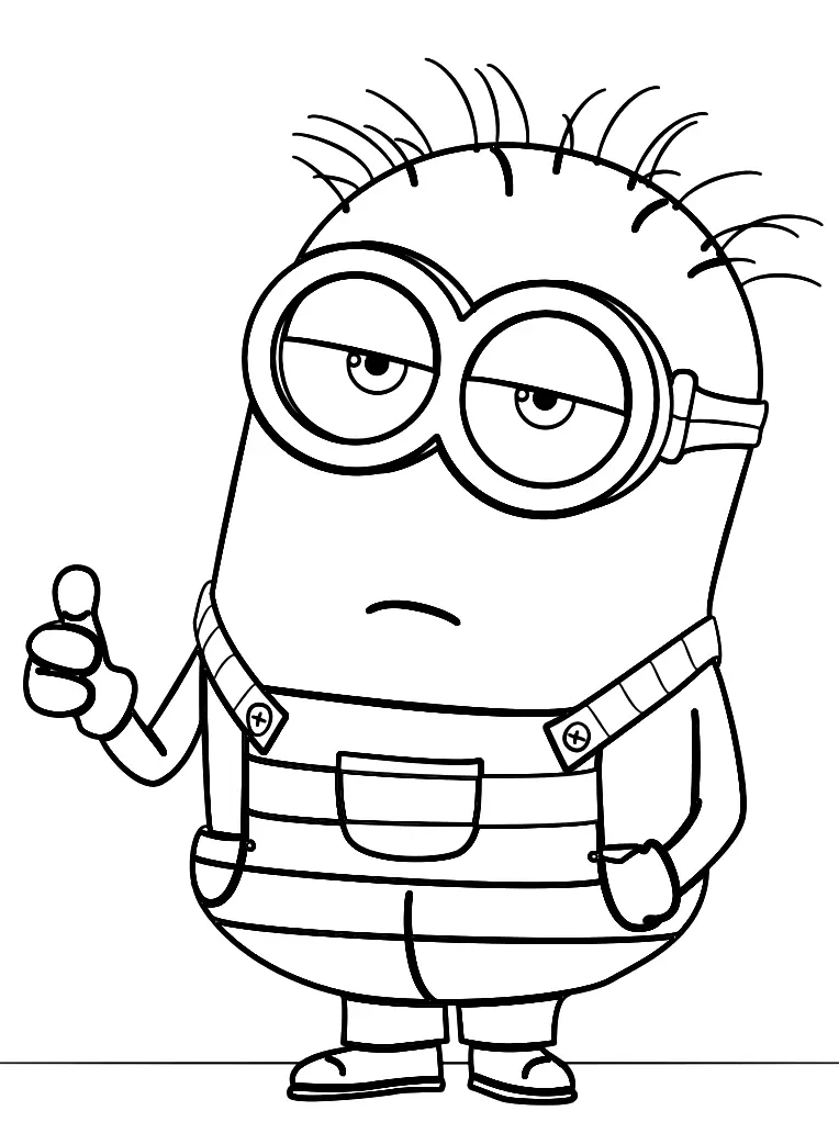 Minion Coloring Pages 47