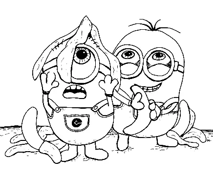 Minion Coloring Pages 49