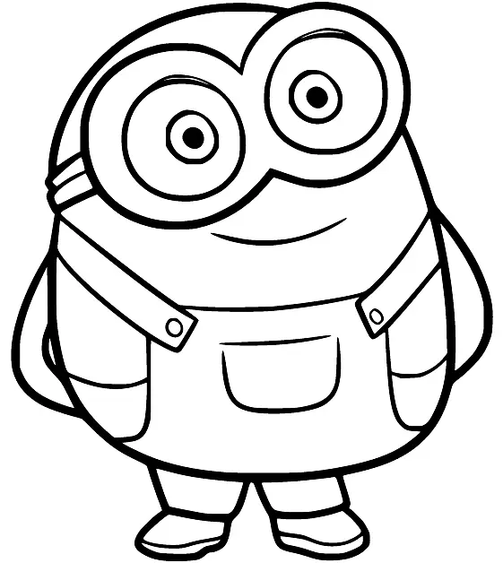 Minion Coloring Pages 59
