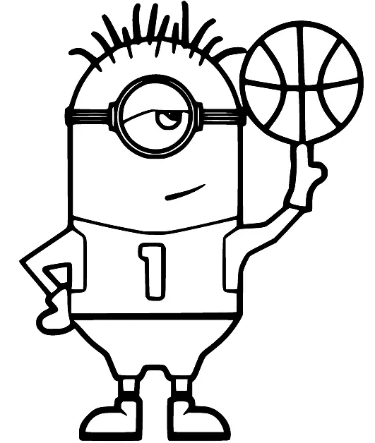 Minion Coloring Pages 60
