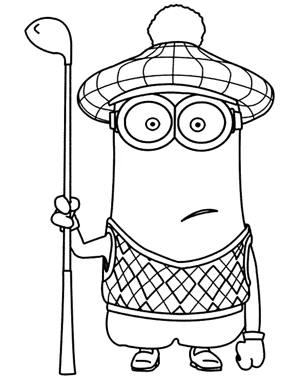 Minion Coloring Pages 63