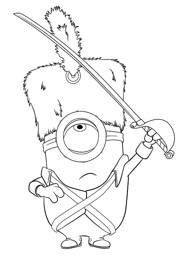 Minion Coloring Pages 71