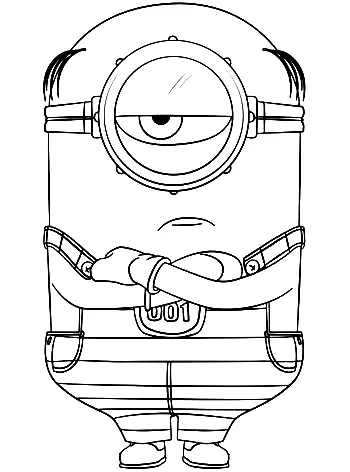 Minion Coloring Pages 73