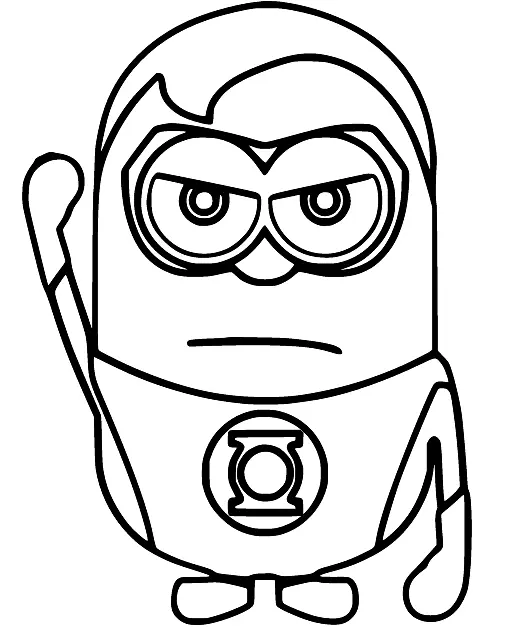 Minion Coloring Pages 74