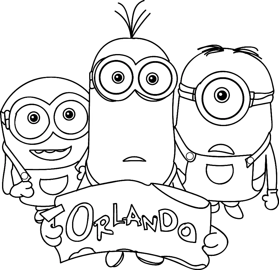 Minion Coloring Pages 78