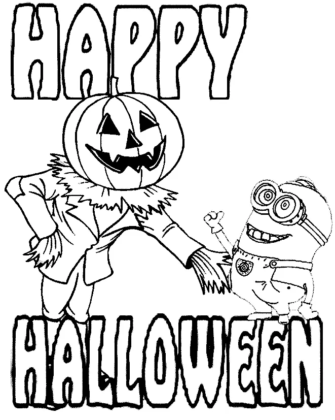 Minion Coloring Pages 79