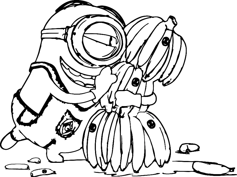 Minion Ausmalbilder 80