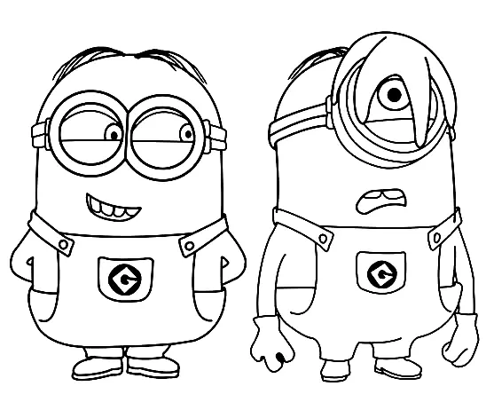 Minion Coloring Pages 83