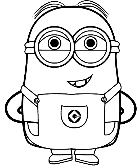Minion Coloring Pages 84