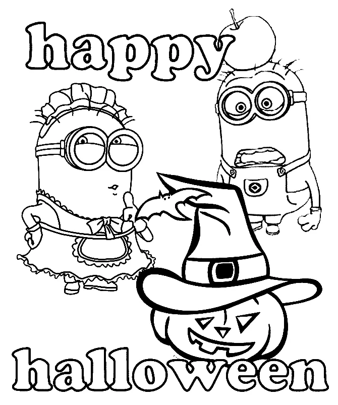 Minion Coloring Pages 87