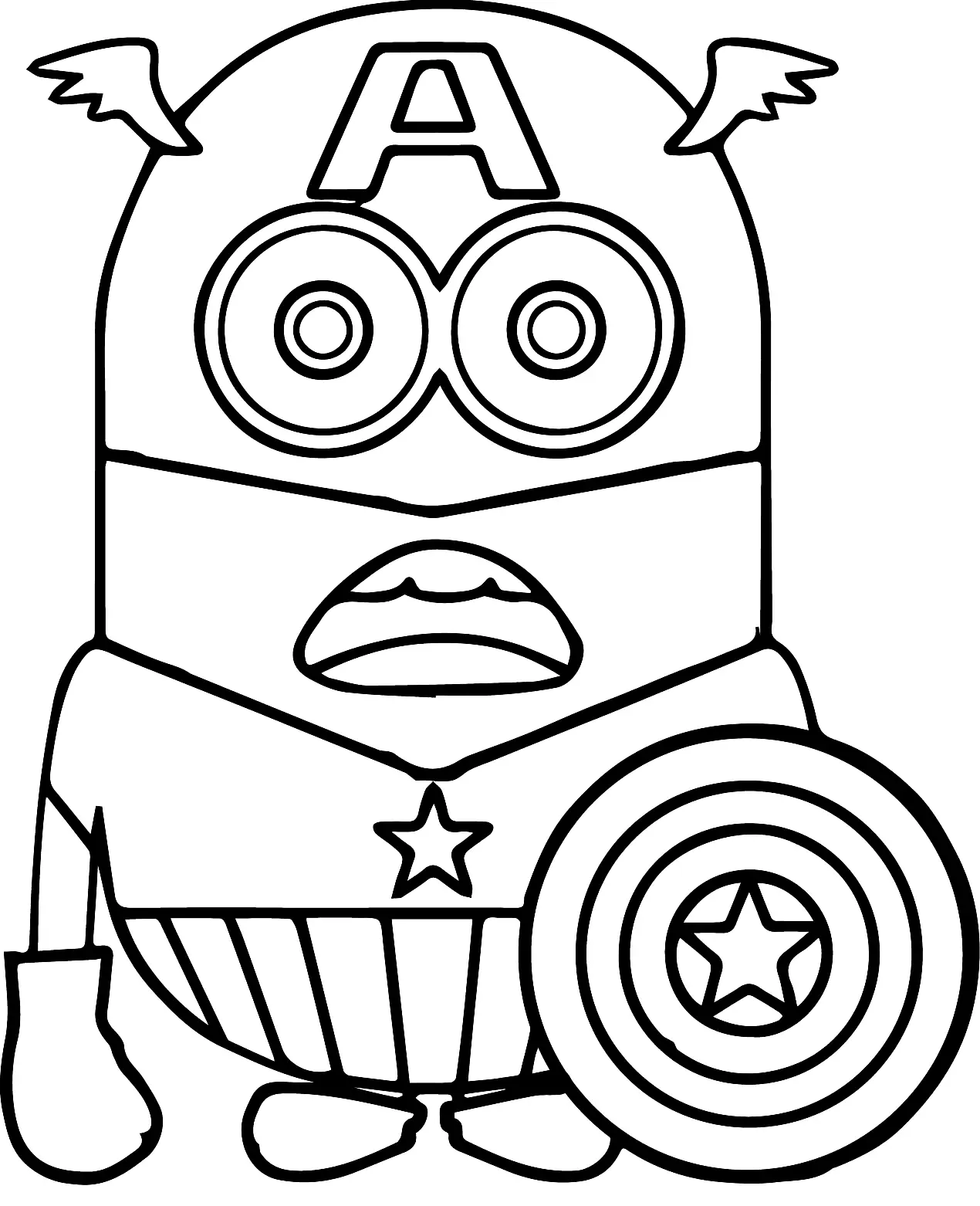 Minion Coloring Pages 9