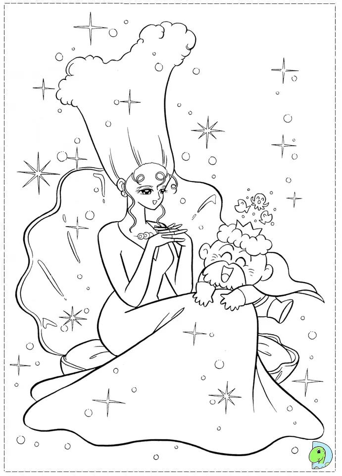 Minky Momo Coloring Pages 30