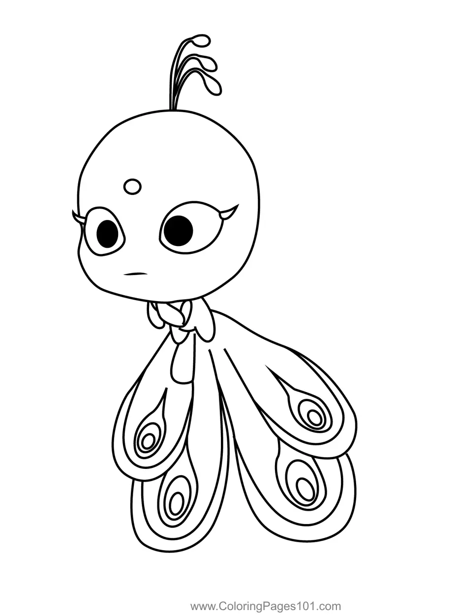 Miraculous Zag Chibi Coloring Pages 10