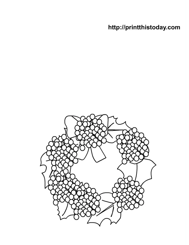 Misteln Ausmalbilder 9