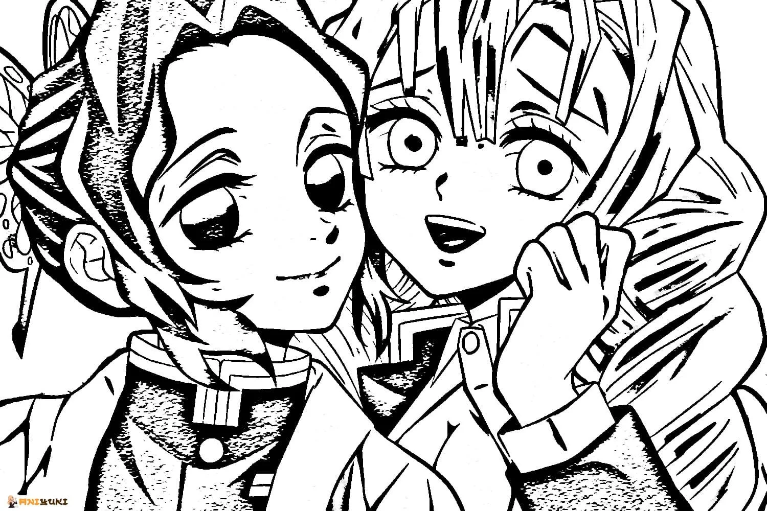 Mitsuri Ausmalbilder
