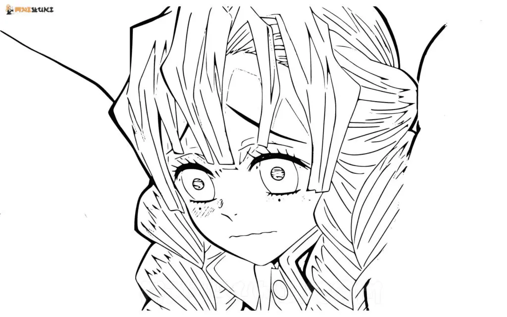 Mitsuri Kanroji Coloring Pages 32