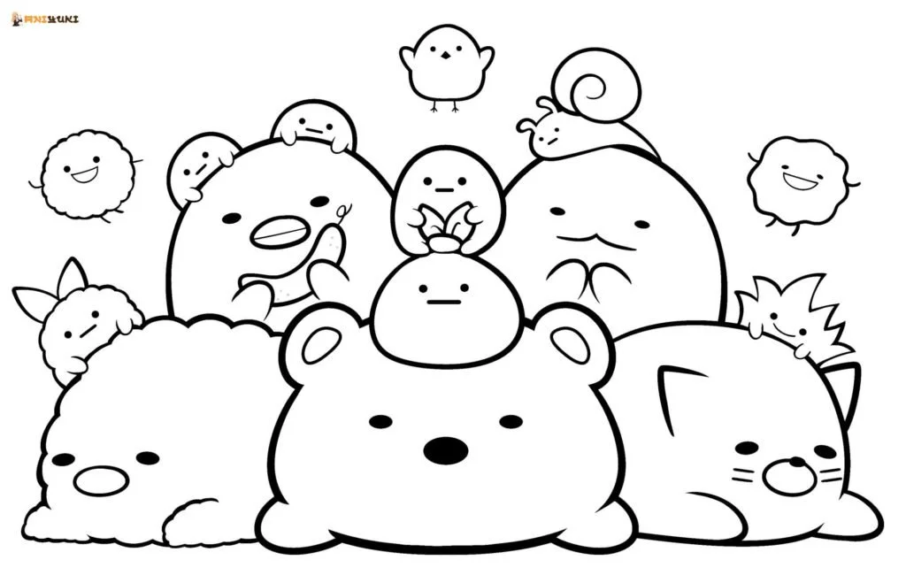 Mochi Ausmalbilder 33