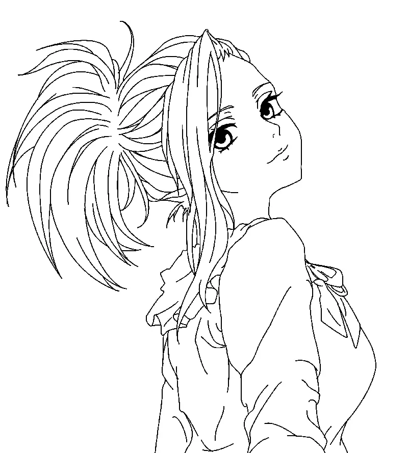 Momo Yaoyorozu Ausmalbilder 50