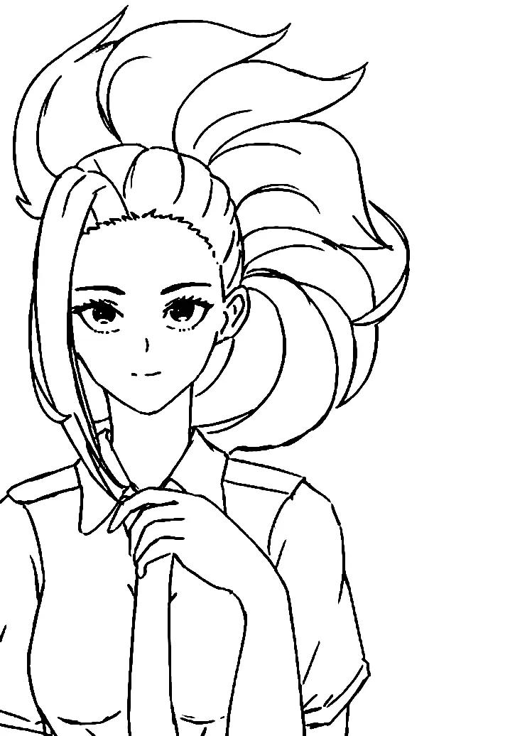 Momo Yaoyorozu Ausmalbilder 58
