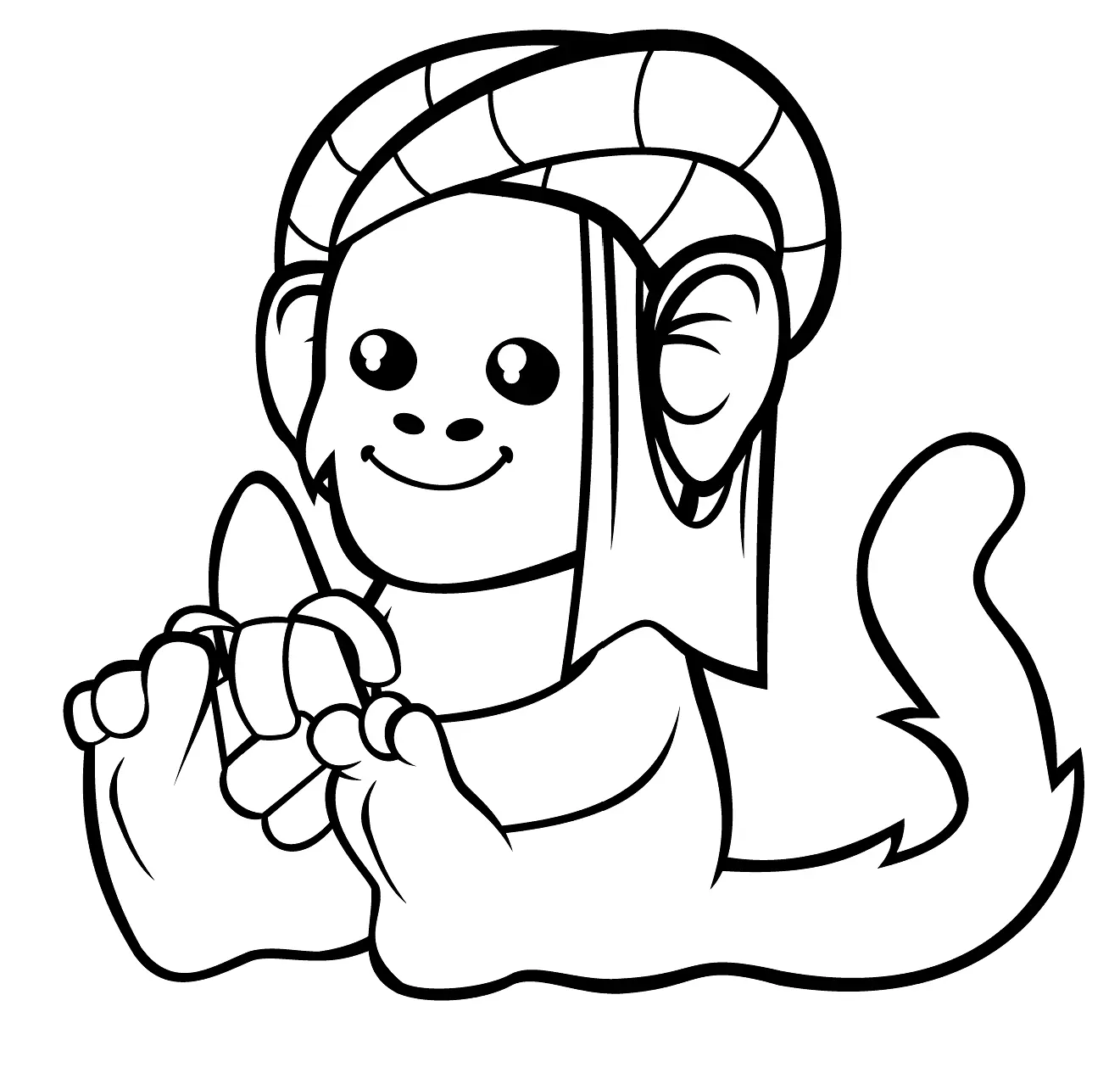 Affe Ausmalbilder 58