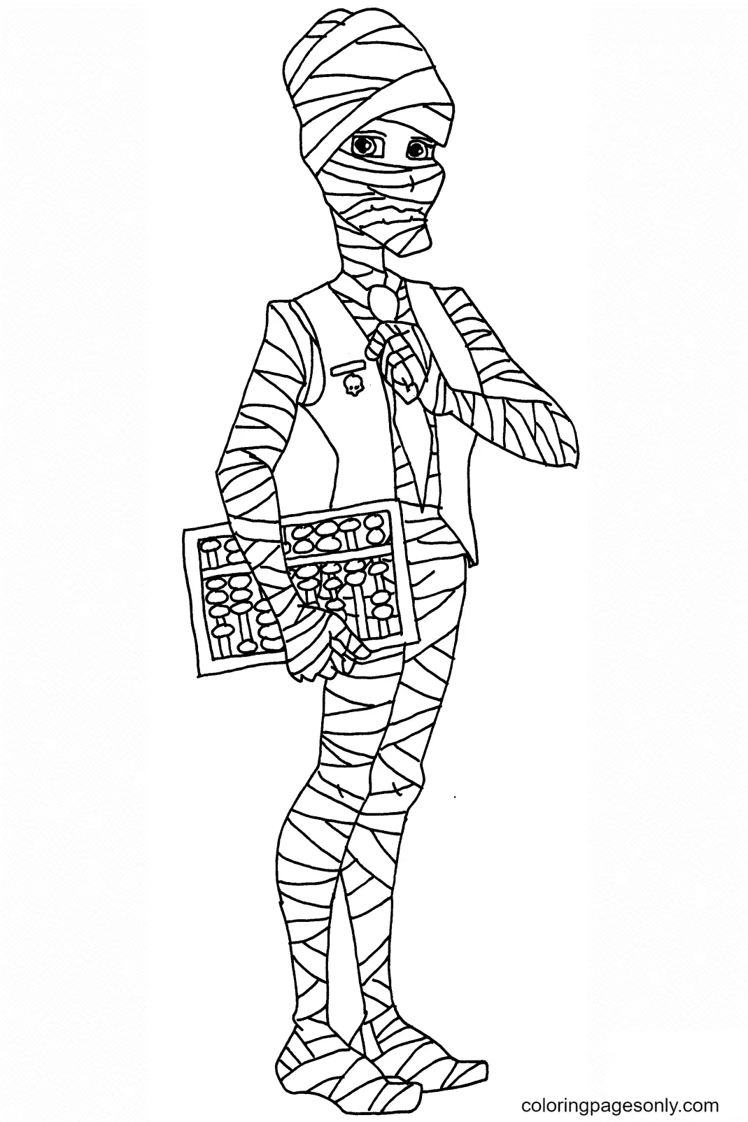 Monster High Coloring Pages 55
