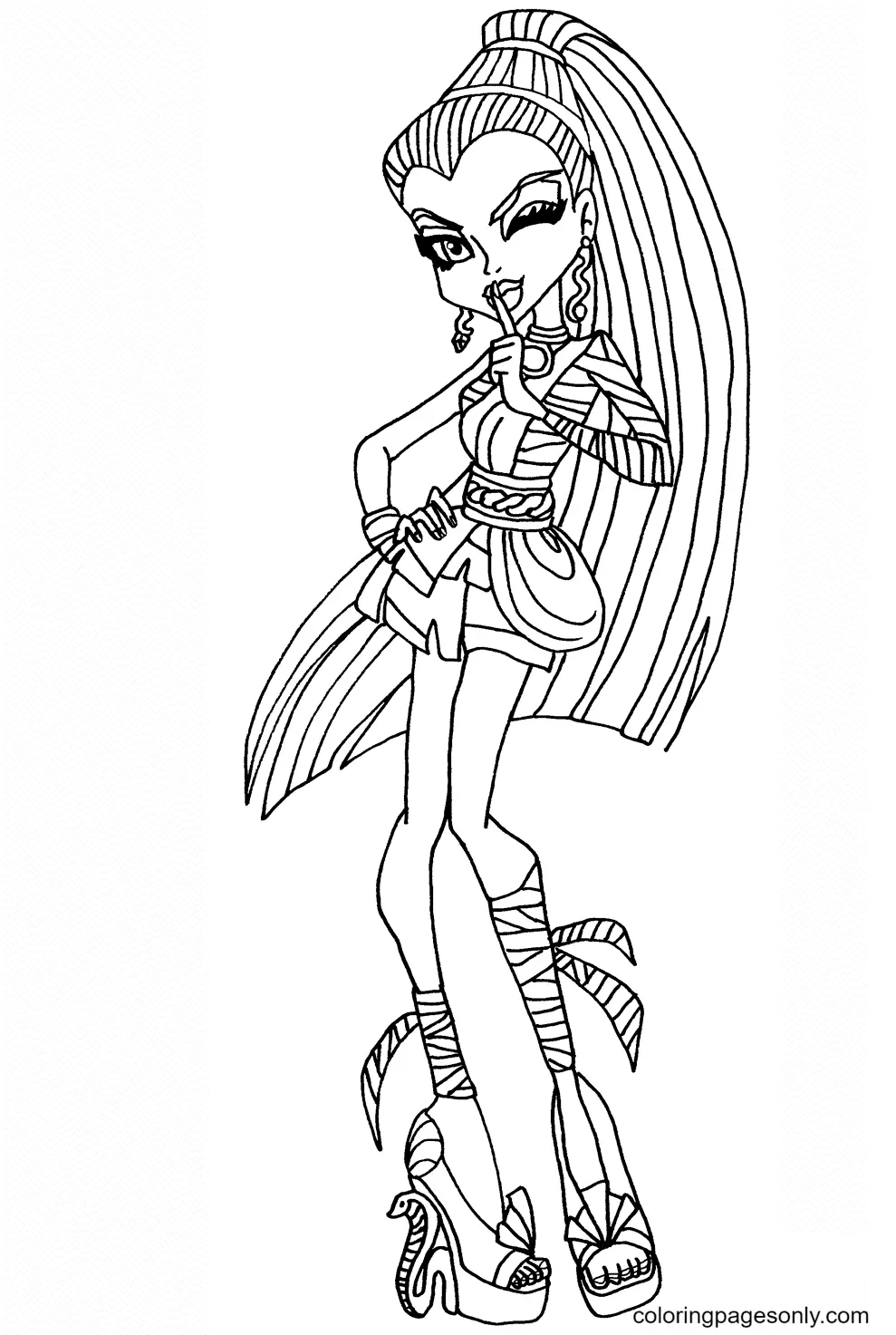 Monster High Ausmalbilder 60