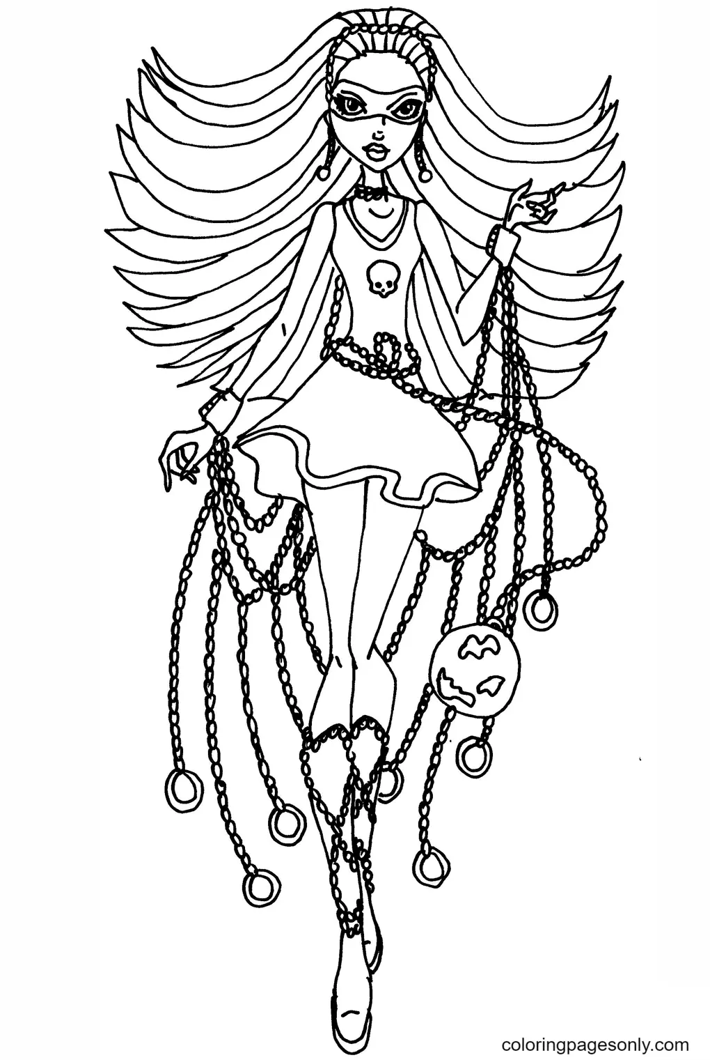 Monster High Coloring Pages 67