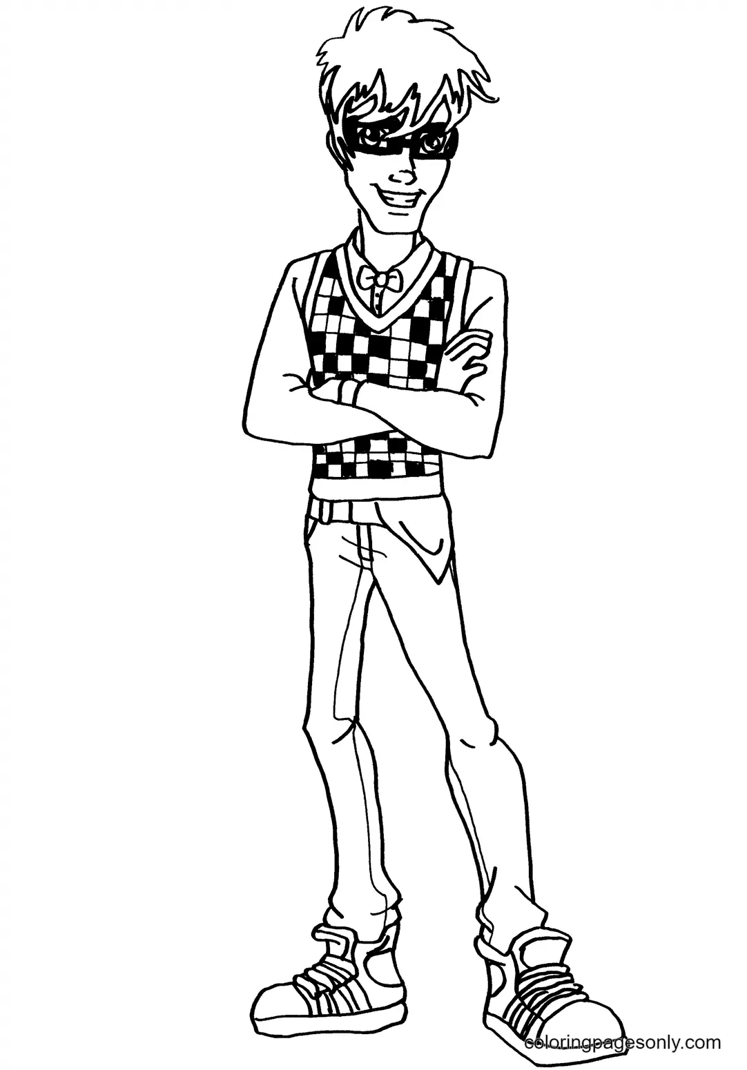 Monster High Coloring Pages 70