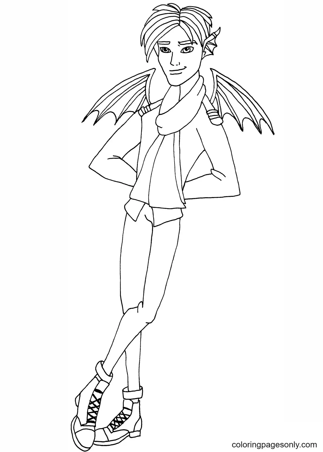Monster High Coloring Pages 71