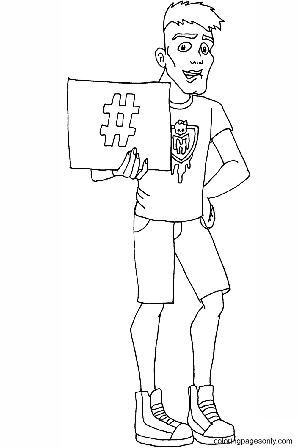 Monster High Coloring Pages 84