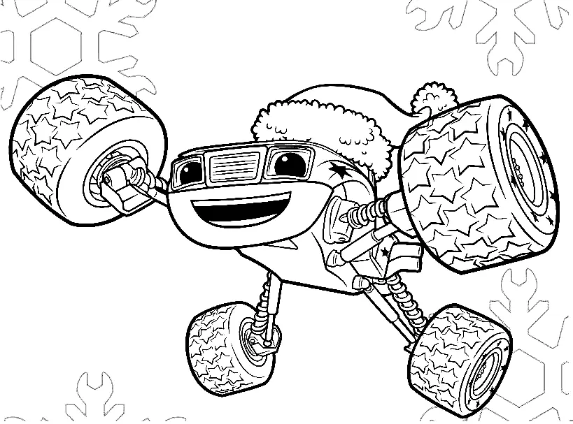 Monster Truck Coloring Pages 128