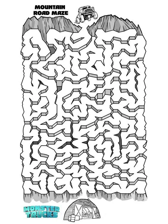Monster Truck Para Colorear 59