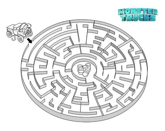 Monster Truck Para Colorear 78
