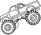 Monster Truck Coloring Pages 86