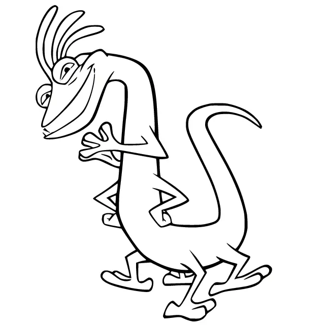 Monsters Inc Coloring Pages 15