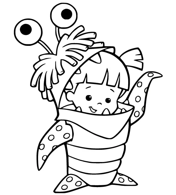 Monsters Inc Coloring Pages 17