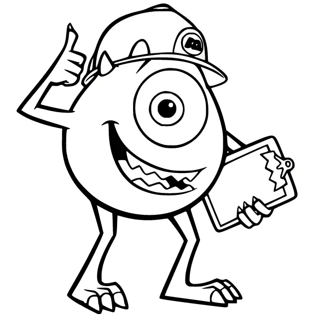 Monsters Inc Coloring Pages 26
