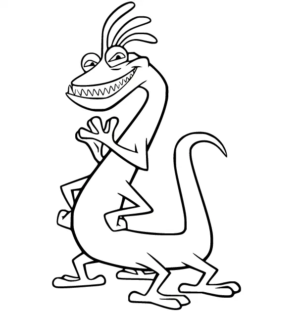 Monsters Inc Coloring Pages 37