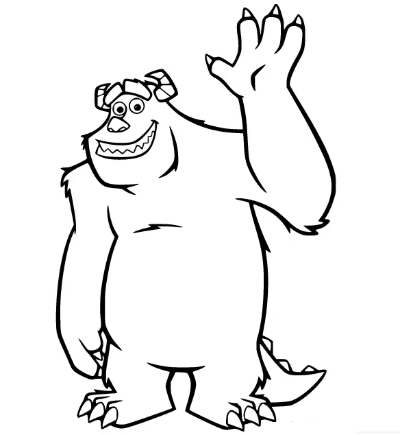 Monsters Inc Coloring Pages 39