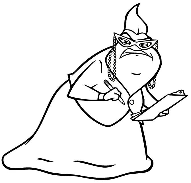 Monsters Inc Coloring Pages 40