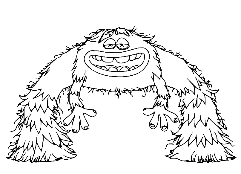 Monsters University Coloring Pages 23