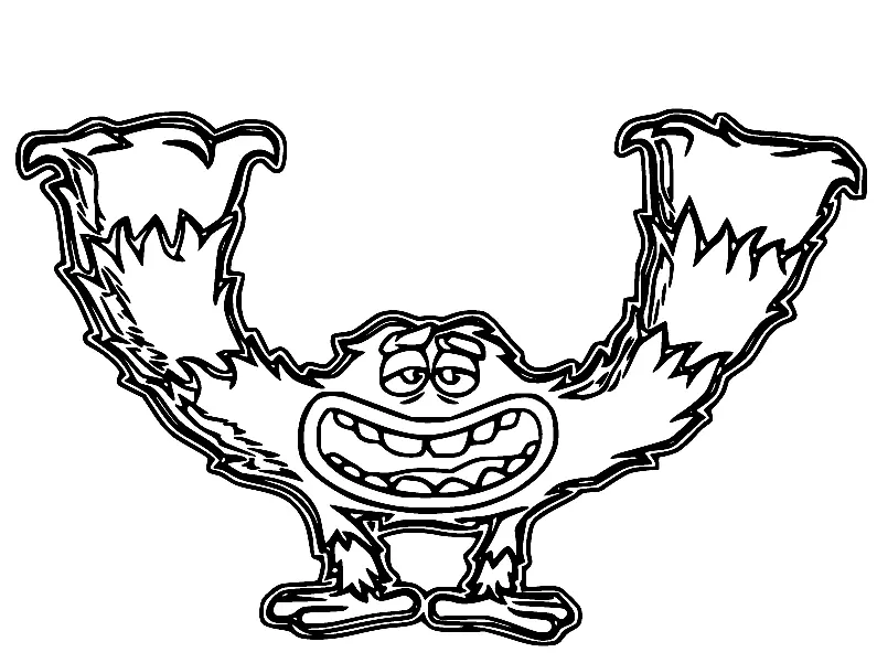 Monsters University Coloring Pages 28