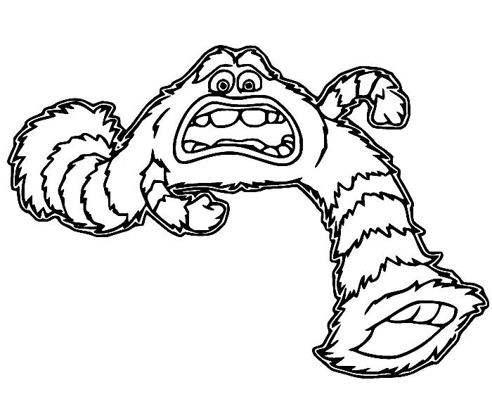 Monsters University Coloring Pages 33