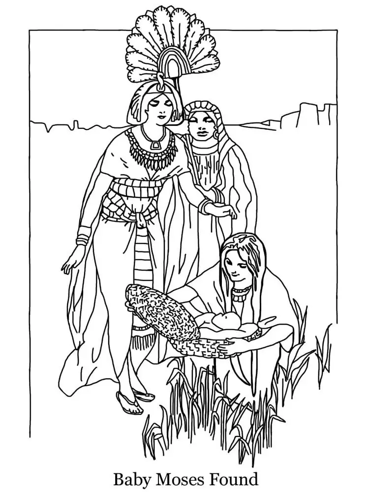 Moses Ausmalbilder 24