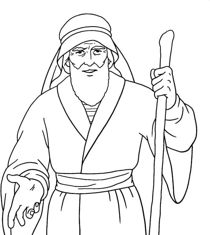 Moses Ausmalbilder 46