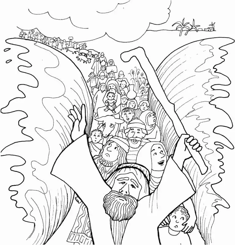Moses Ausmalbilder 47